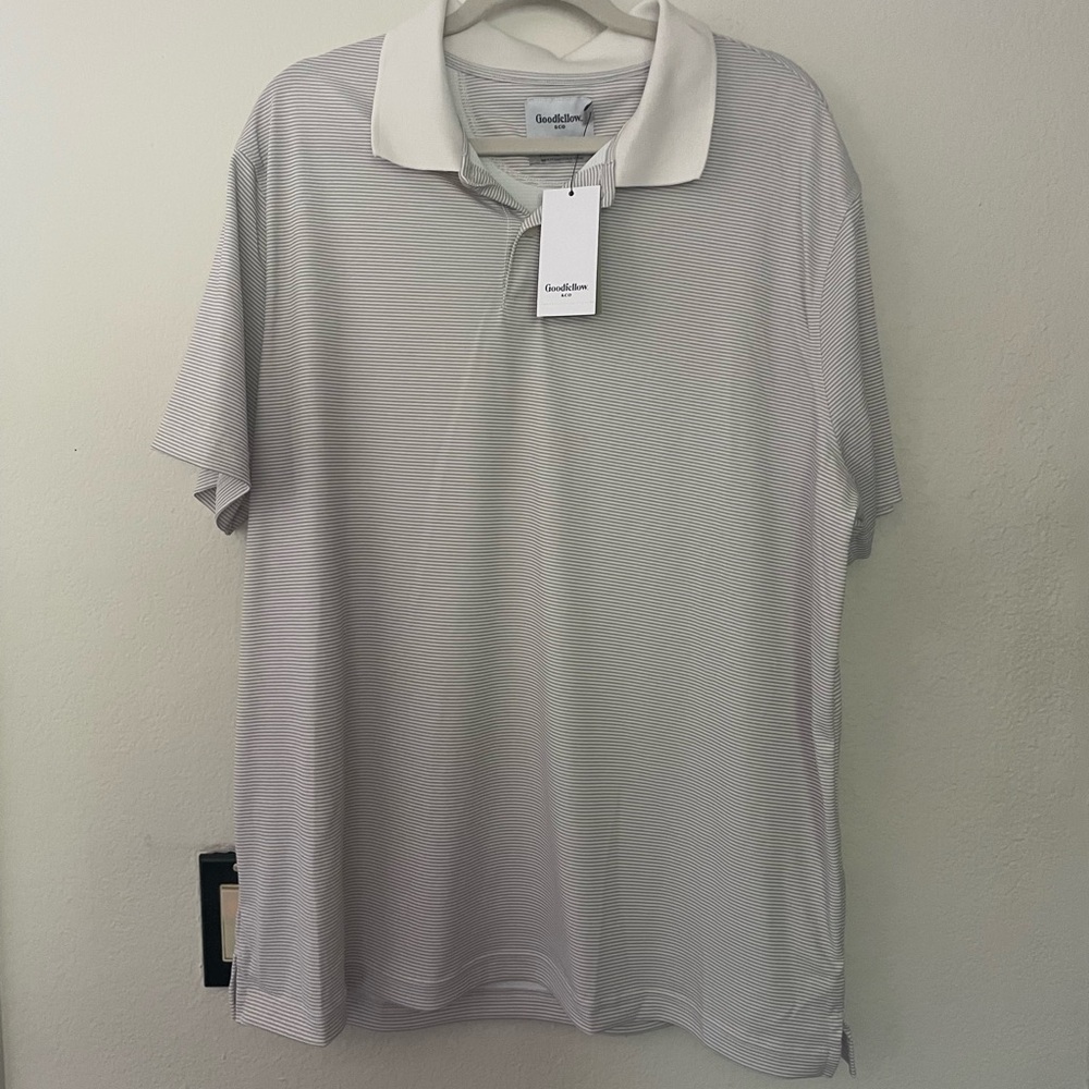 Goodfellow & Co Men's Standard Fit Short Sleeve Loring Polo T-Shirt Size XL